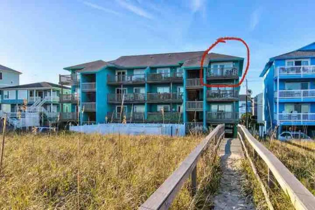 Living The Dream On The Beach! Каролина-бич Экстерьер фото